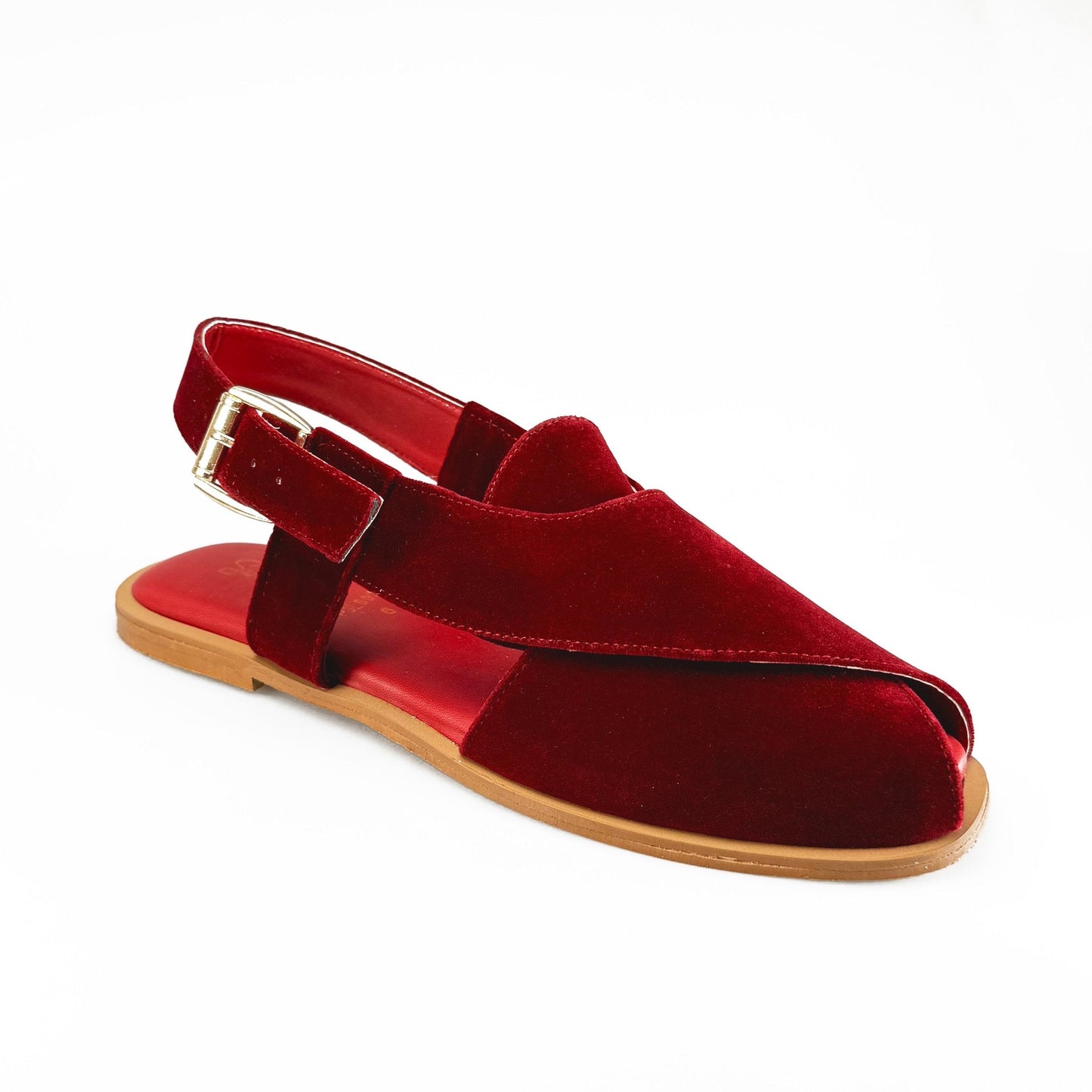 Women’s Traditional Handmade Peshawari Chappal Sandals | Made In Suede | Ladies Footwear | Gift For Her | Black Maroon Blue Indian Pakistani