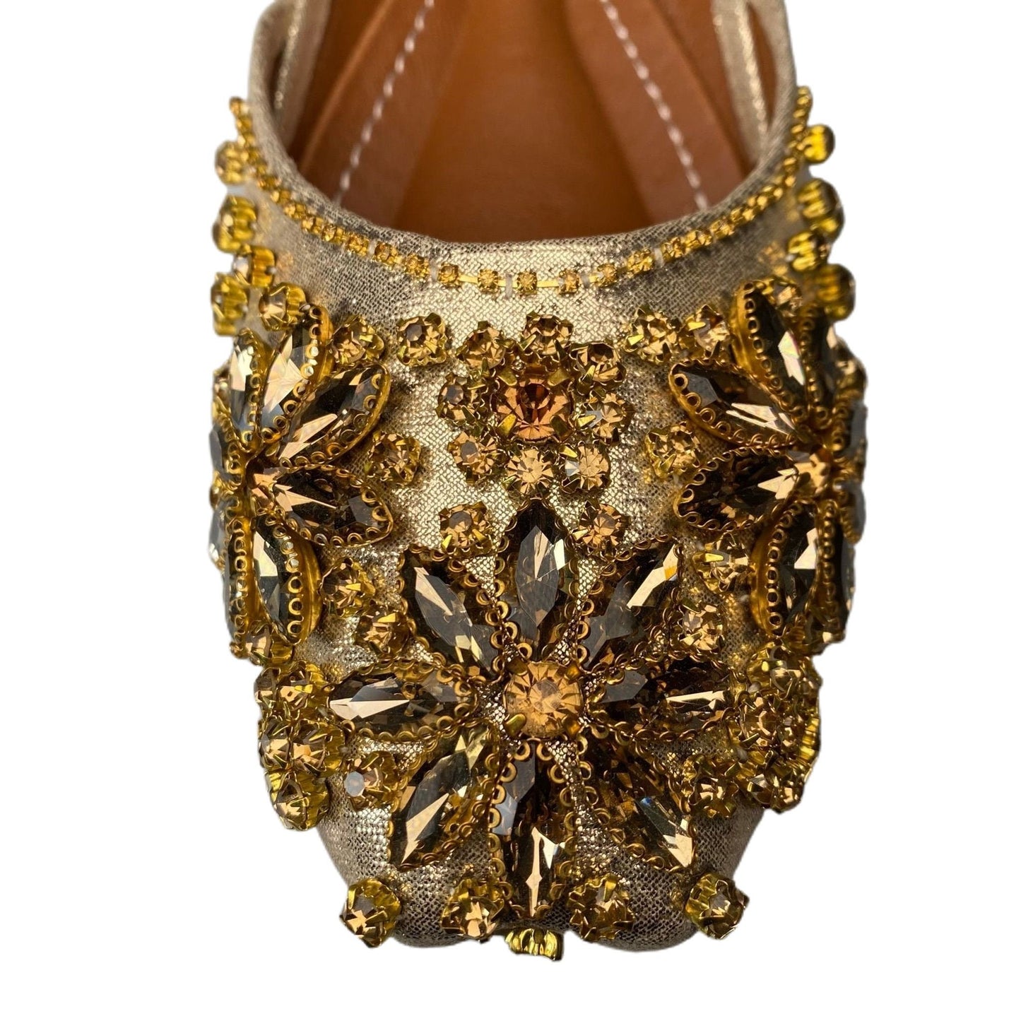 Handmade Womens Pakistani Indian Khusa Sandal | Punjabi Jutti | Wedding shoes | Gift For Her | Hand Sewn | Gold Silver Black