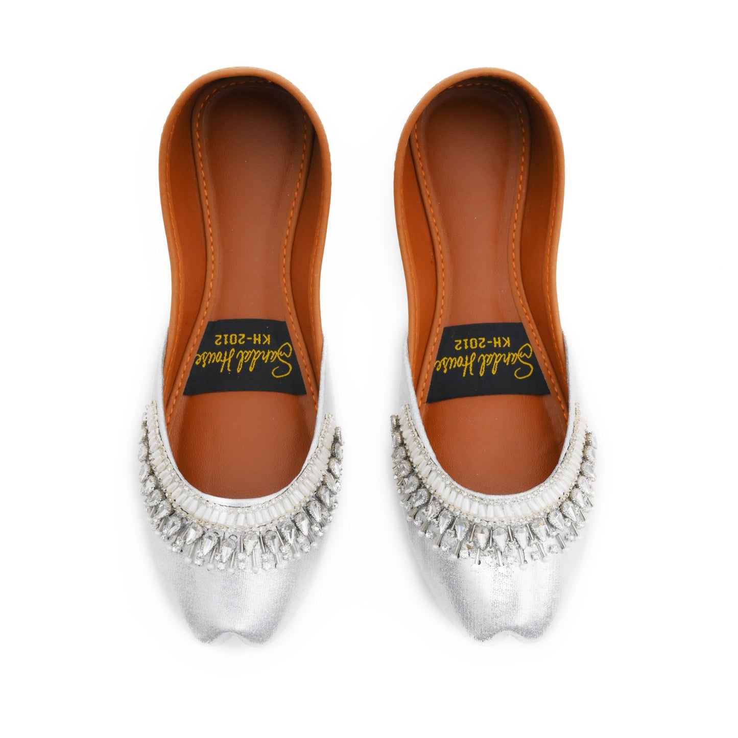Handcrafted Ladies Pakistani Indian Khusa Sandal | Diamonte and Pearl Punjabi Jutti | Party shoes | Gift For Her | Gold Silver Black