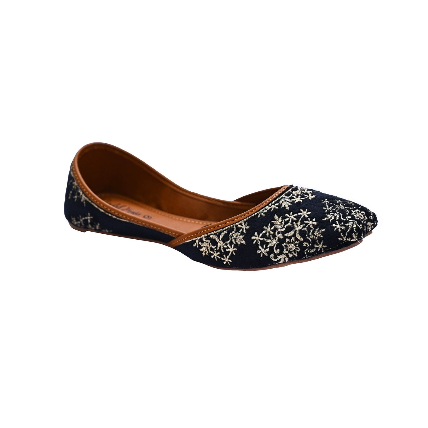 Dahlia Embroidered Handcrafted Women's Punjabi Jutti Khusa Sandal | Pakistani Indian Footwear | Wedding Shoes | Gift For Her |
