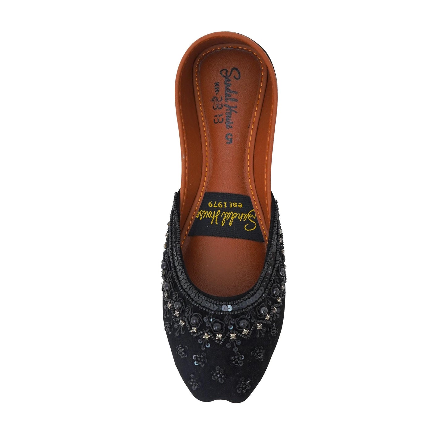 Layla Handmade Ladies Pakistani Indian Khusa Sandal | Sequin and Pearl Punjabi Jutti | Wedding shoes | Gift For Her | Gold Silver Black