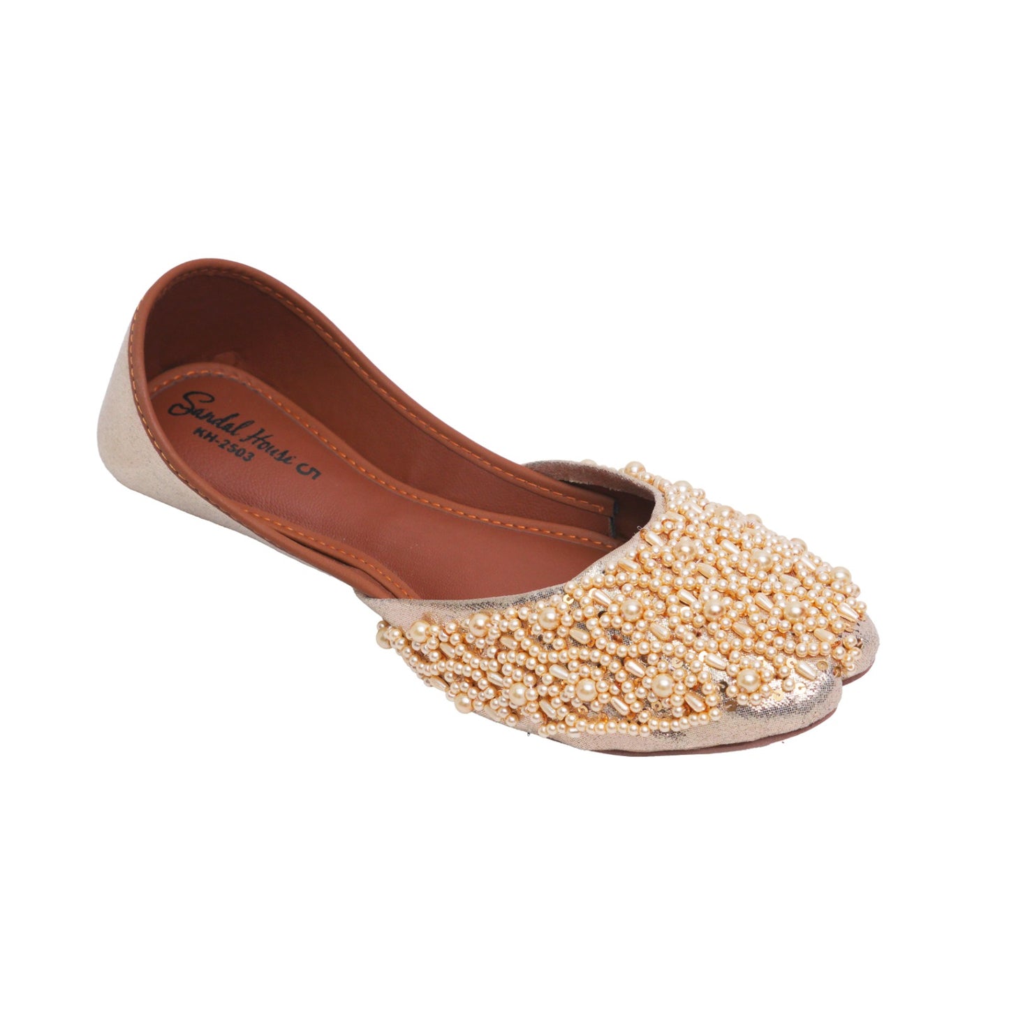 Zari Noor Handmade Pearl Khusa