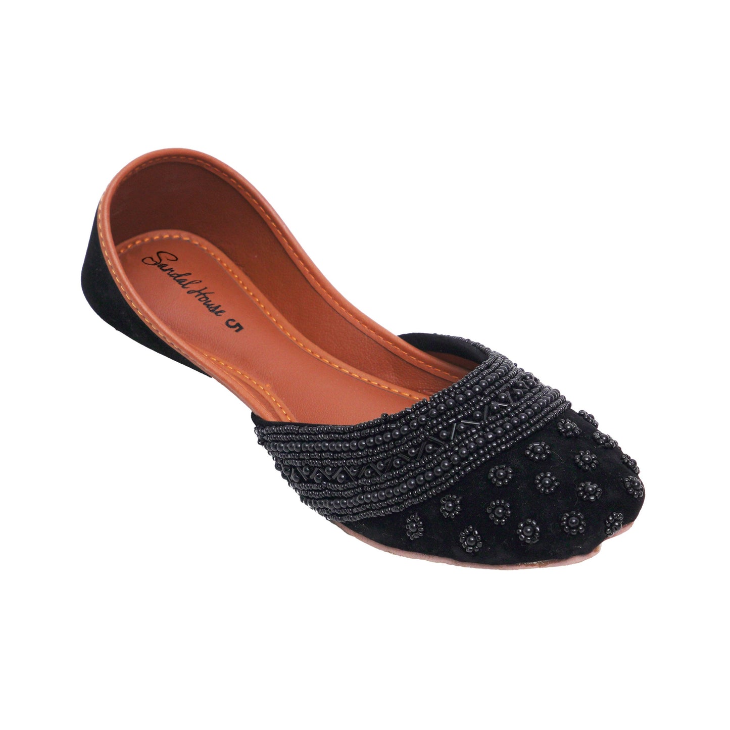 Zeenat Handmade Ladies Pakistani Indian Khusa Sandal | Diamond and Pearl Punjabi Jutti | Wedding Shoes | Gift for her | Gold Silver Black