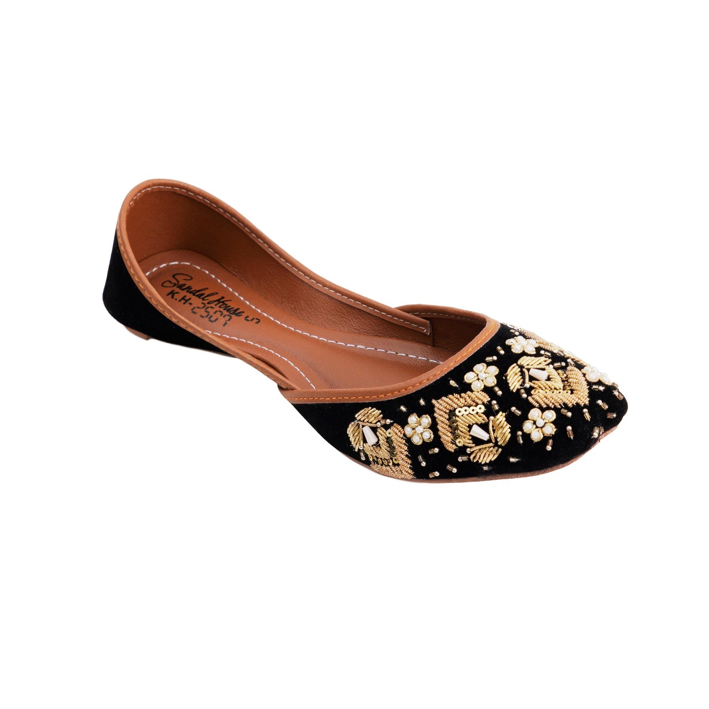 Handmade Pakistani Indian Khusa Sandal | Diamonte and Embroidery Punjabi Jutti | Wedding shoes | Gift For Her Gold Silver Pink Black
