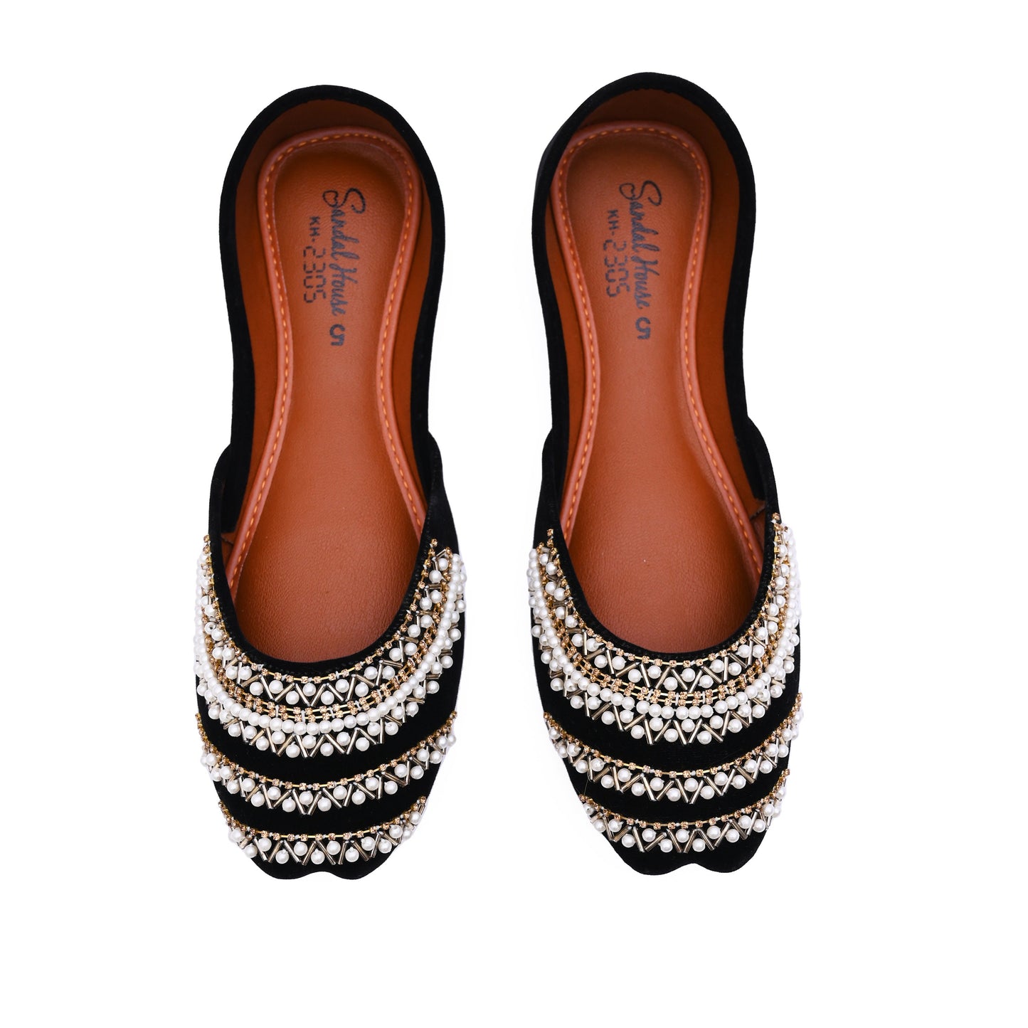 Handmade Pakistani Indian Khusa Sandal | Pearl & Diamonte Embroidery Punjabi Jutti | Wedding Party shoes | Gift For Her Soft Cushion Insole